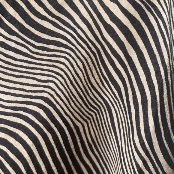 ZARA ANIMAL PRINT MAXI SKIRT - TAN SIZE SMALL (PREOWNED) - Picture 12 of 14